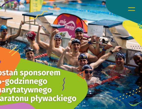 Zostań sponsorem 24-godzinnego charytatywnego maratonu pływackiego!